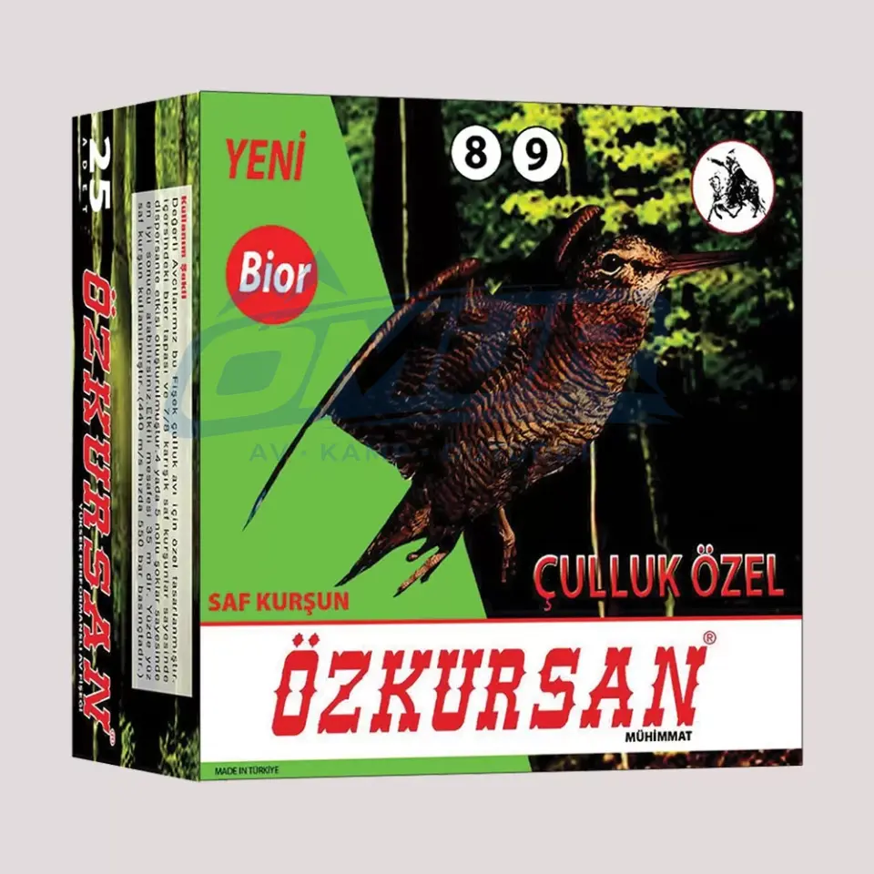 ÖZKURSAN ÇULLUK ÖZEL AV FİŞEĞİ 8-9 12 KALİBRE