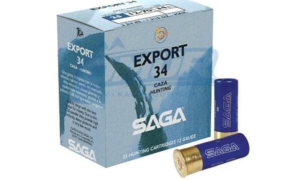 SAGA EXPORT 12 KALİBRE 34 GR AV FİŞEĞİ