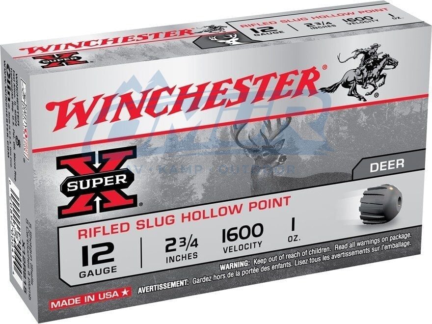 WINCHESTER (USA) RIFLED SLUG HOLLOW POINT TEK KURŞUN - 12 CAL