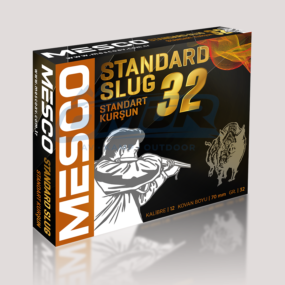 Mesco 12 Cal Slug Tek Kurşun