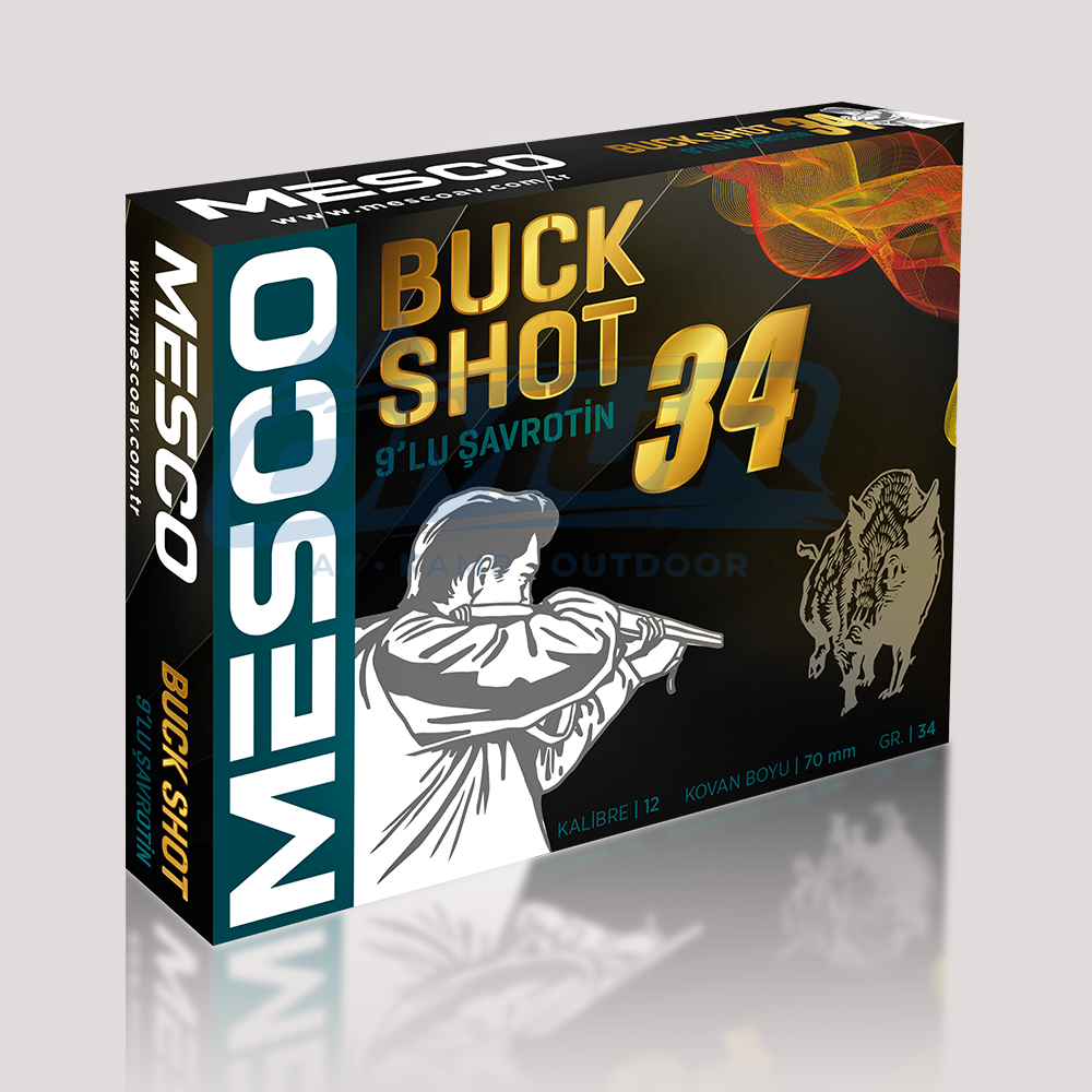 MESCO BUCK SHOT 12 KALİBRE AV FİŞEĞİ