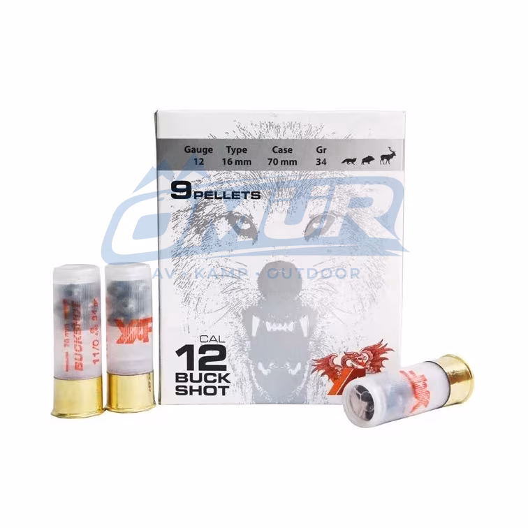 YAF BUCKSHOT 9/0 ŞAVROTİN 34 GRAM 9’LU 12 KALİBRE
