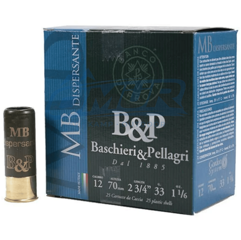 B&P MB DISPERSANTE 33 GR. AV FİŞEĞİ - 12 CAL.