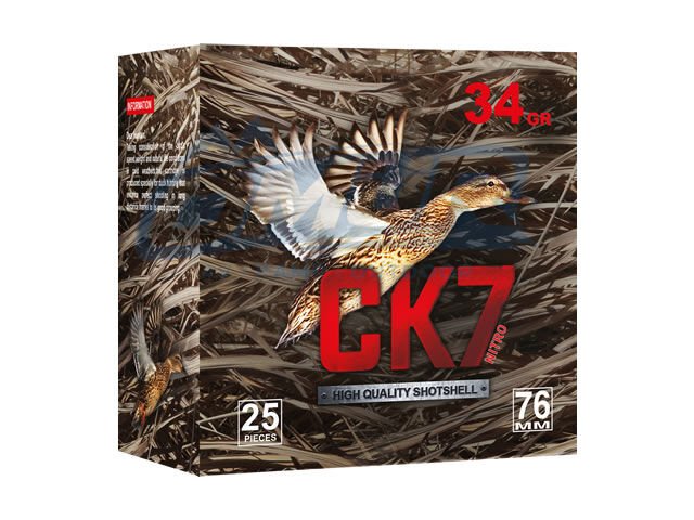 ÖZKURSAN CK7 MAGNUM 34 GRAM 12 KALİBRE AV FİŞEĞİ (76 mm)