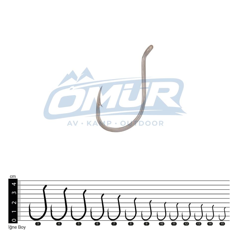 Effe İğne 192553 Nikel Delikli Carbon NO 5/0