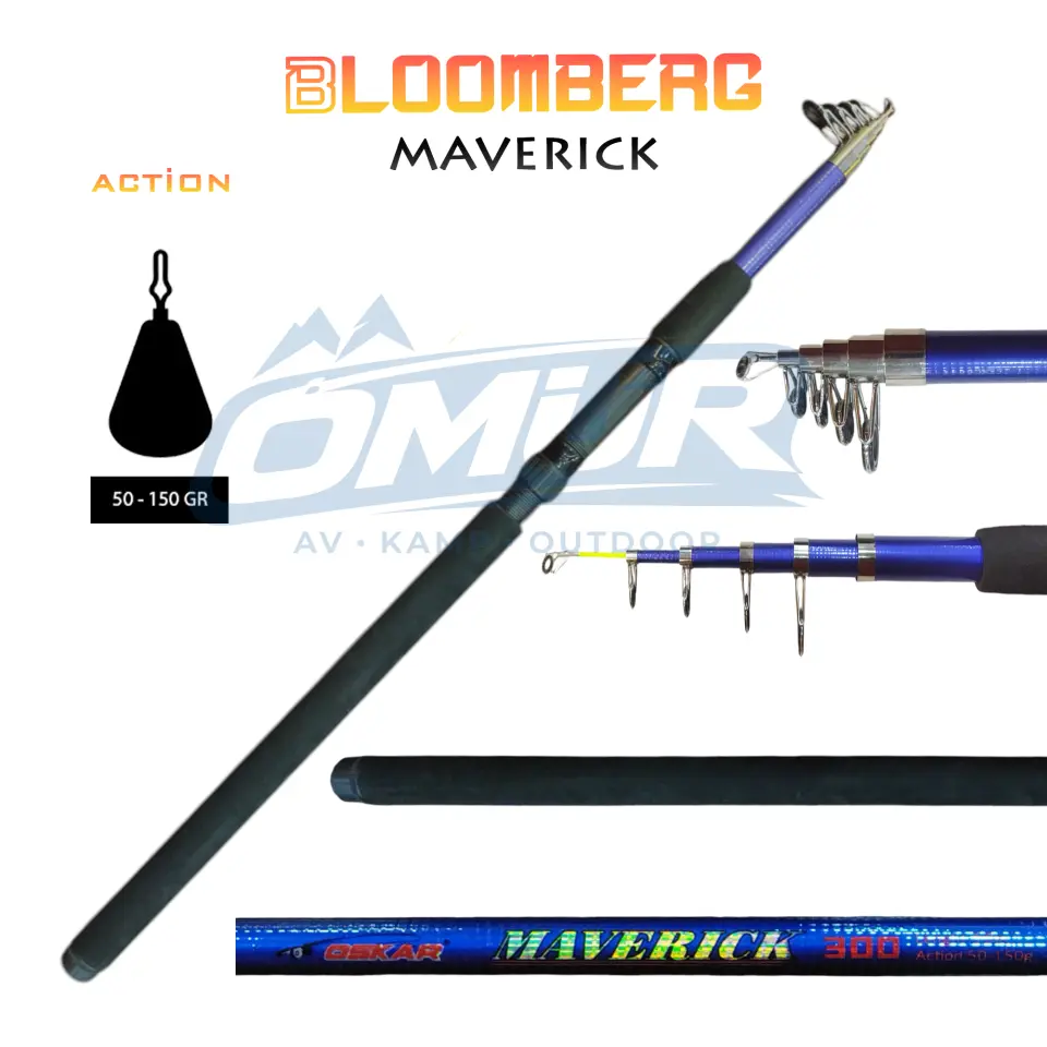 Bloomberg Maverick Tele Kamış 360cm 50-150g