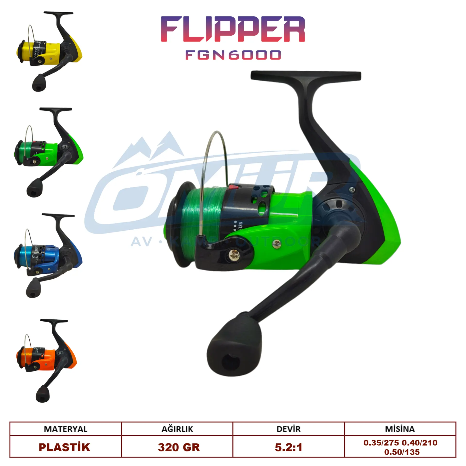 Flipper FGN 6000 Olta Makinesi