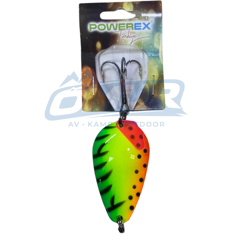 Powerex Pro Pike 28 gr. 5,8 cm. 7818 Metal Kaşık Sahte Yem Marka