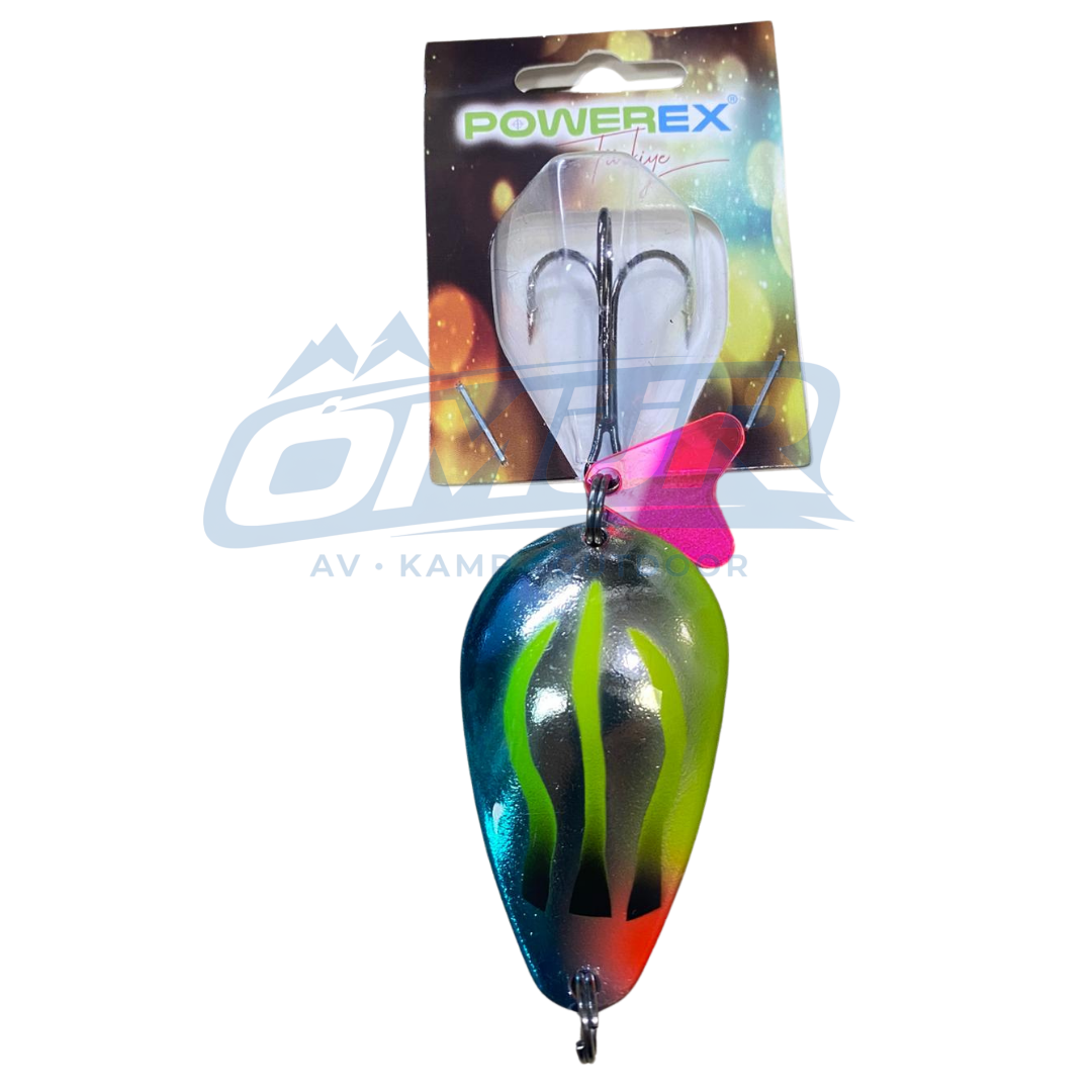 Powerex Pro Pike 28 gr. 5,8 cm. 7816 Metal Kaşık Sahte Yem