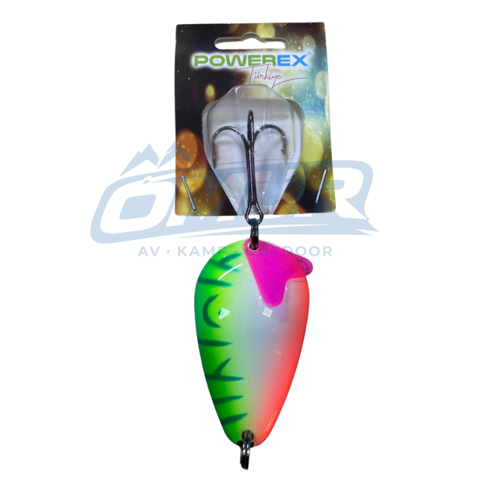 Powerex Pro Pike 28 gr. 5,8 cm. 7824 Metal Kaşık Sahte Yem