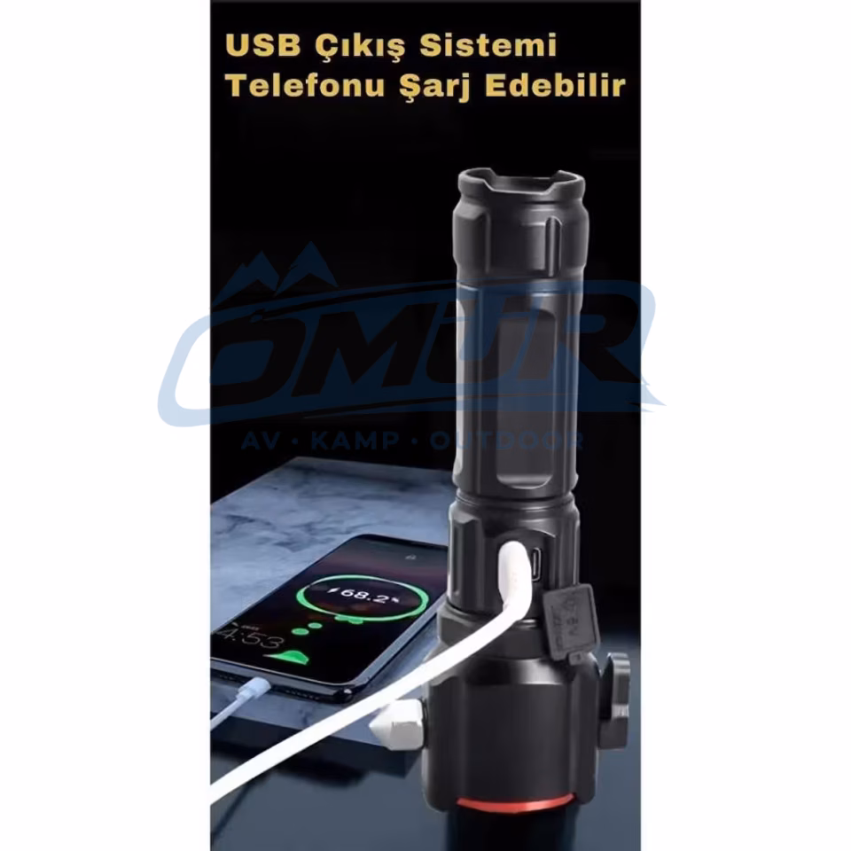 Gold Silver GS-3400 En Yeni Model El Feneri