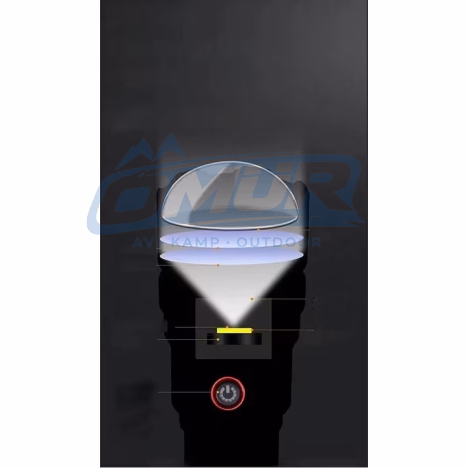 Gold Silver GS-3400 En Yeni Model El Feneri