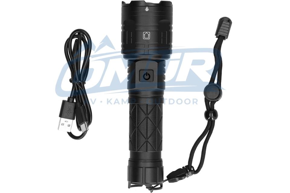 3000 LÜMEN GÜÇLÜ EL FENERİ WATTON WT-604