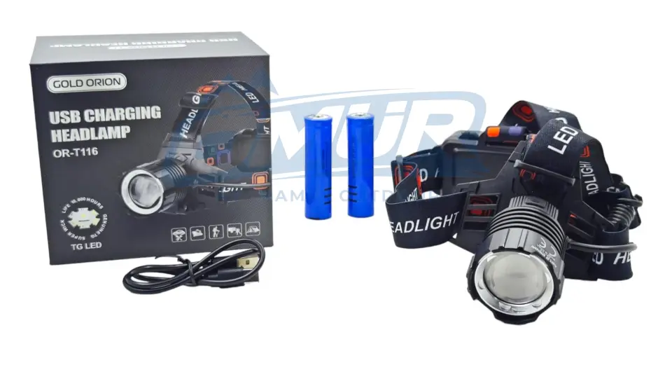 Gold Orıon Or-t116 Gold Orıon Şarjlı Led Kafa Lambası