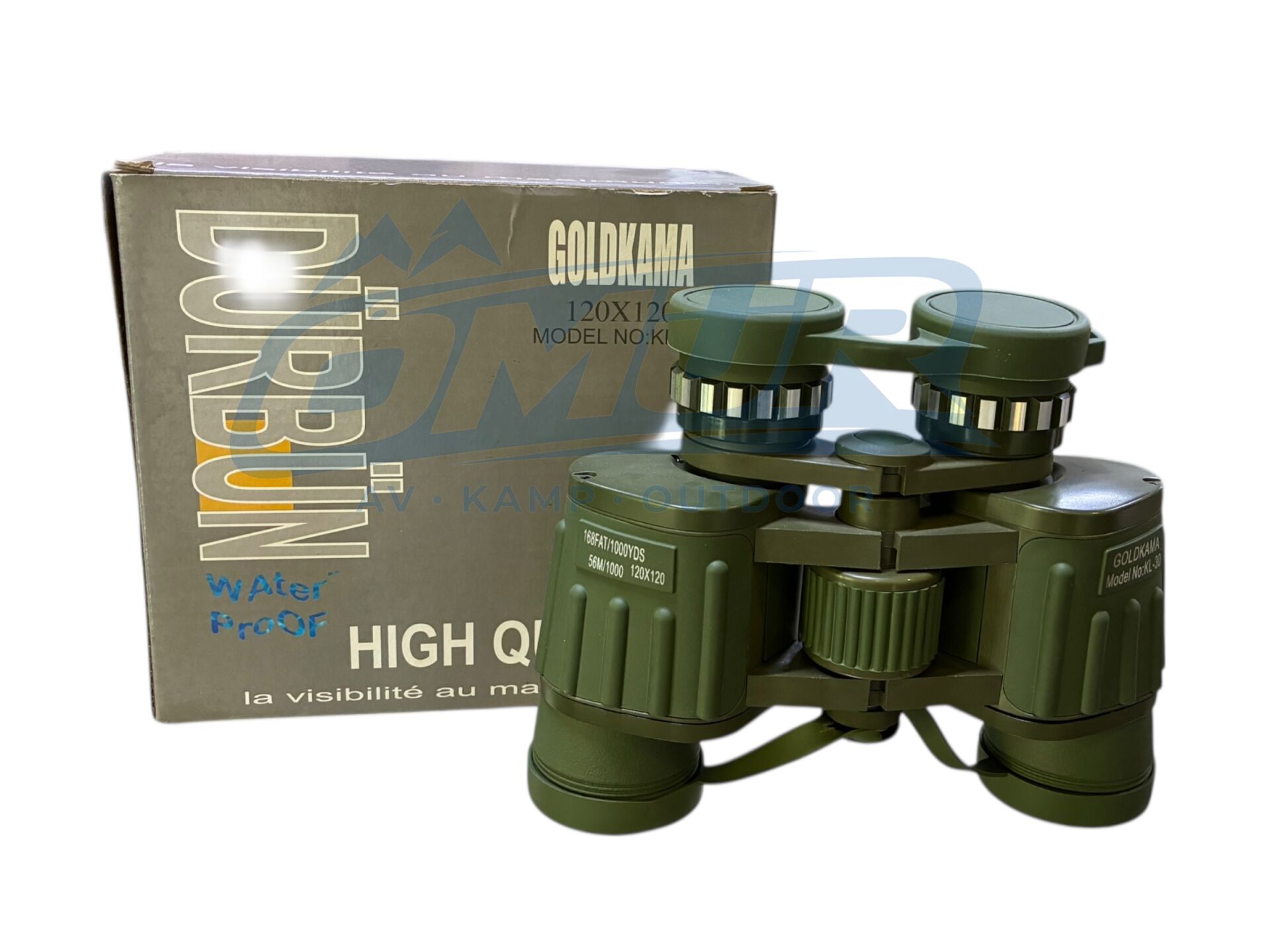 Gold Kama 120x120 Yüksek Çözünürlüklü Profesyonel El Dürbünü