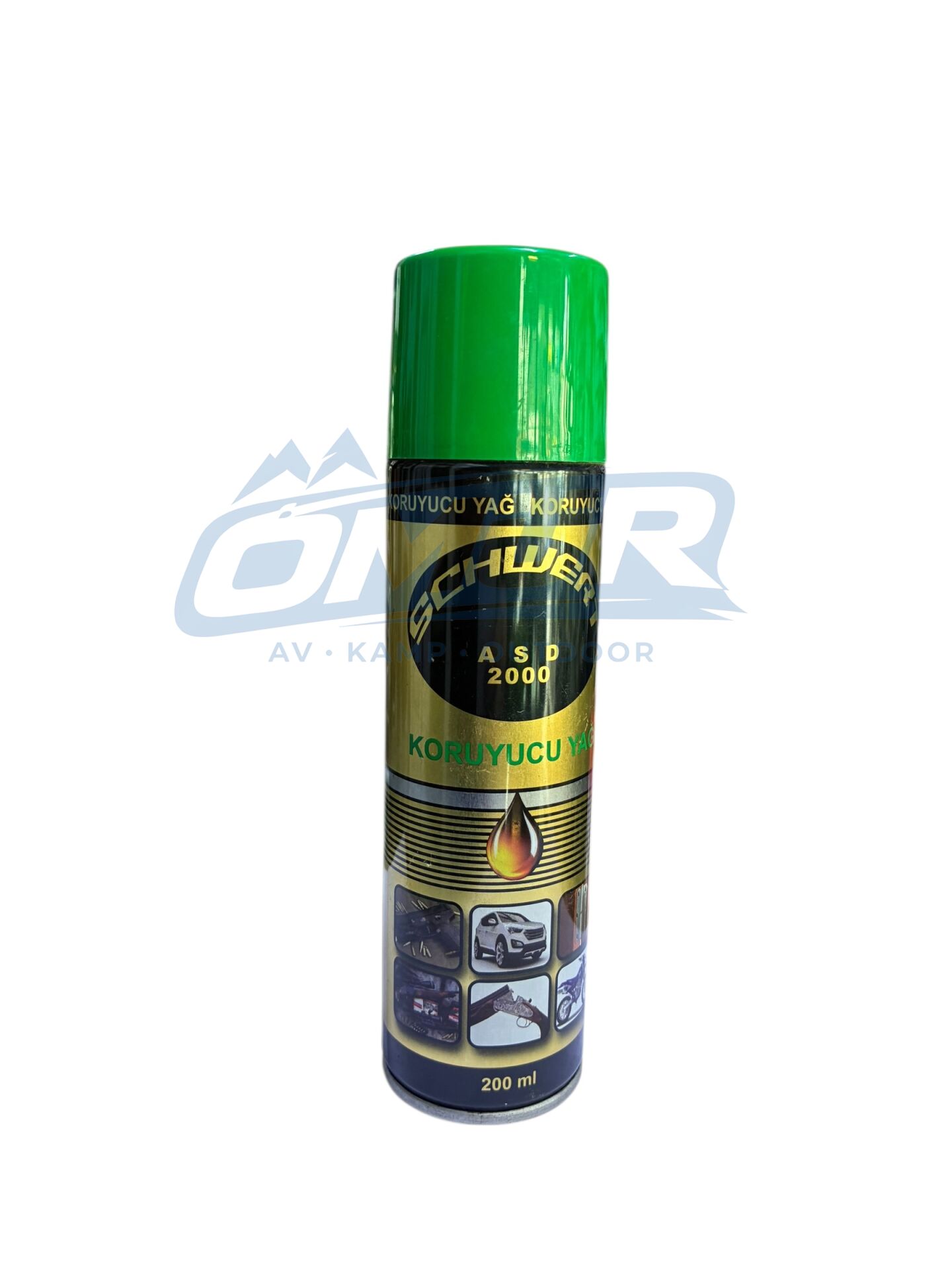 Schwert ASD 2000 Koruyucu Silah Yağı - 200 ml Bakım Spreyi