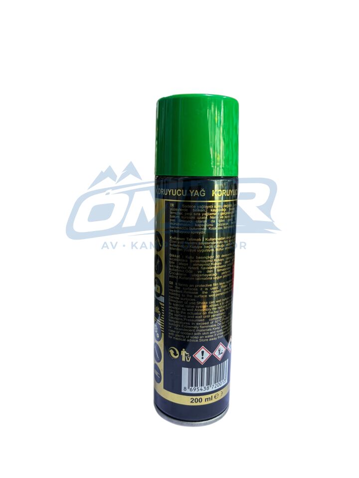 Schwert ASD 2000 Koruyucu Silah Yağı - 200 ml Bakım Spreyi