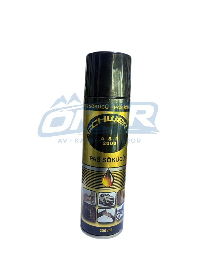 Schwert ASD 2000 Pas Sökücü Sprey - Silah ve Metal Temizleyici