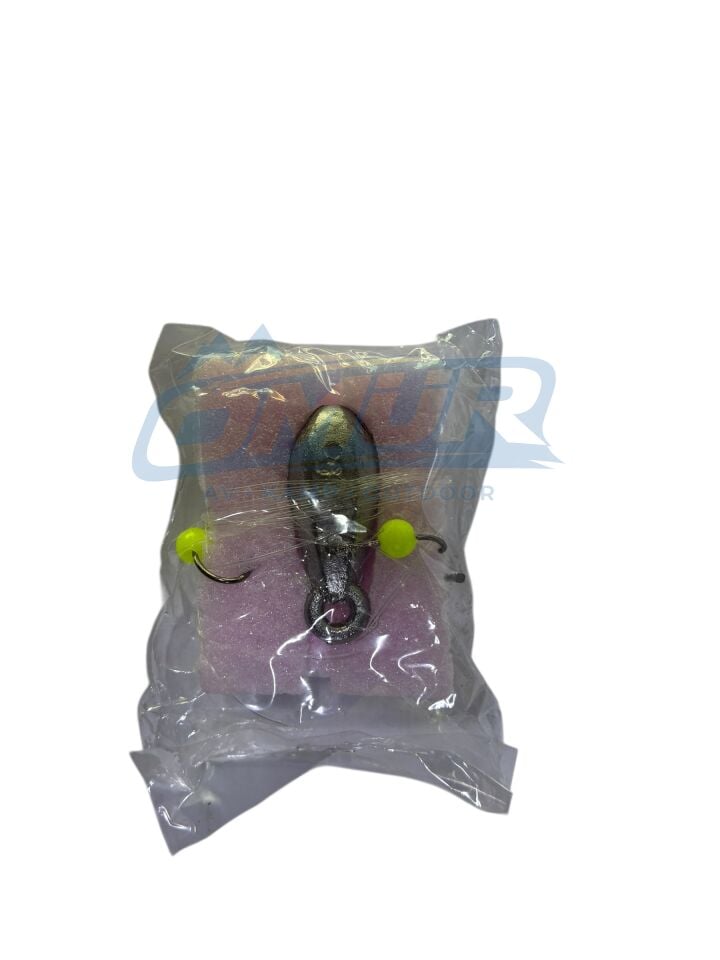 75 gr Kurşunlu Boncuklu Hazır Dip Oltası Takımı