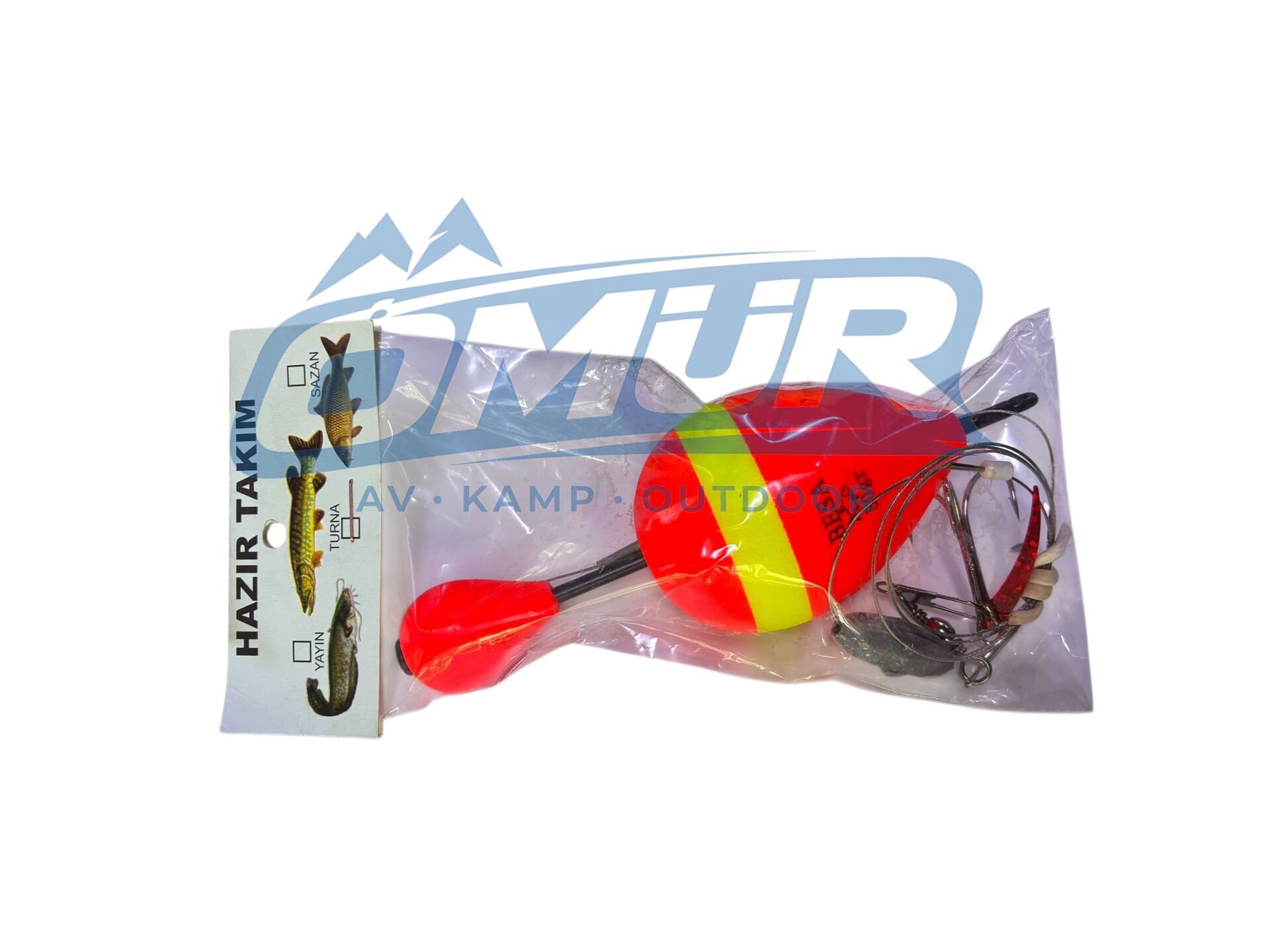 Besa 50 gr Şamandıralı Çelik Telli Hazır Olta Takımı Turna Avı