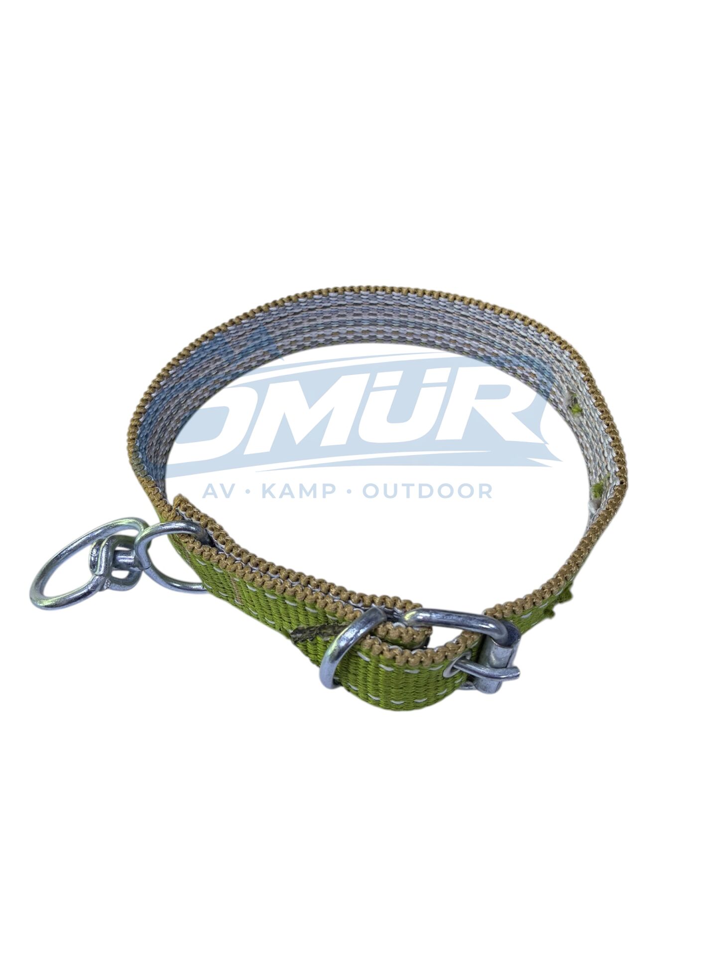 50 cm Köpek Tasması - 3 cm Genişlik / Dayanıklı Siyah Dokuma