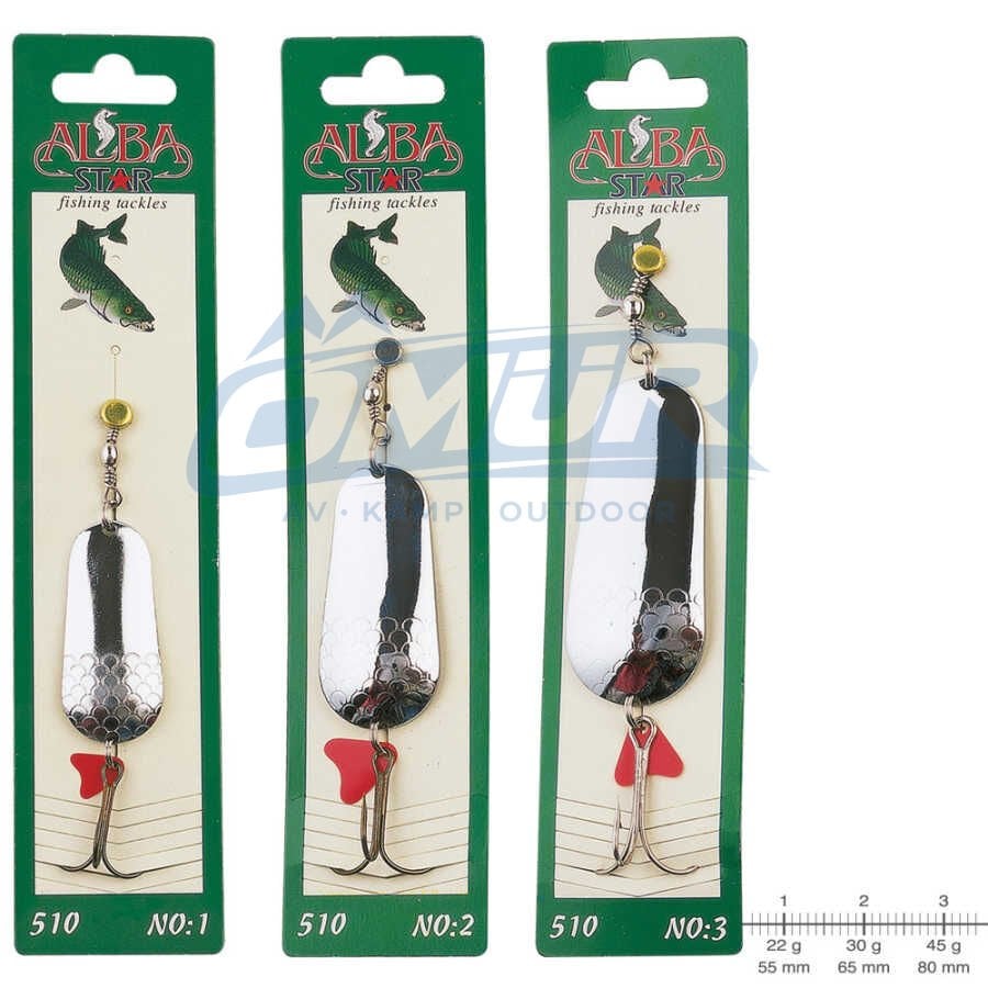 AlbaStar 510 Turna Olta Kaşığı - Büyük Avcı Balık Kaşığı