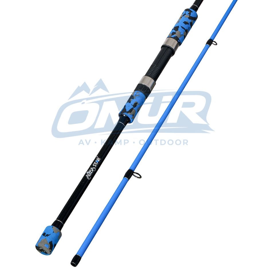 Albastar Target Camo Spin Olta Kamışı 270 cm  - Karbon Gövde