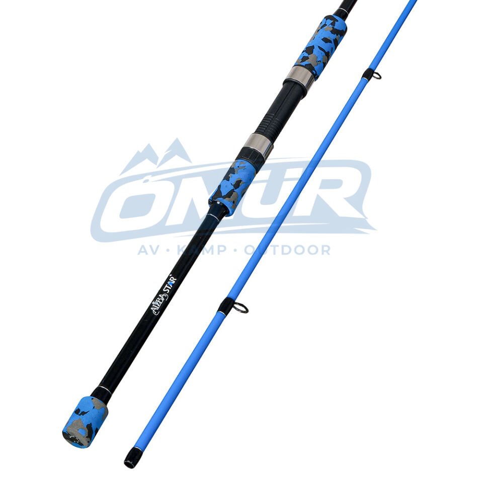 Albastar Target Camo Spin Olta Kamışı 270 cm  - Karbon Gövde