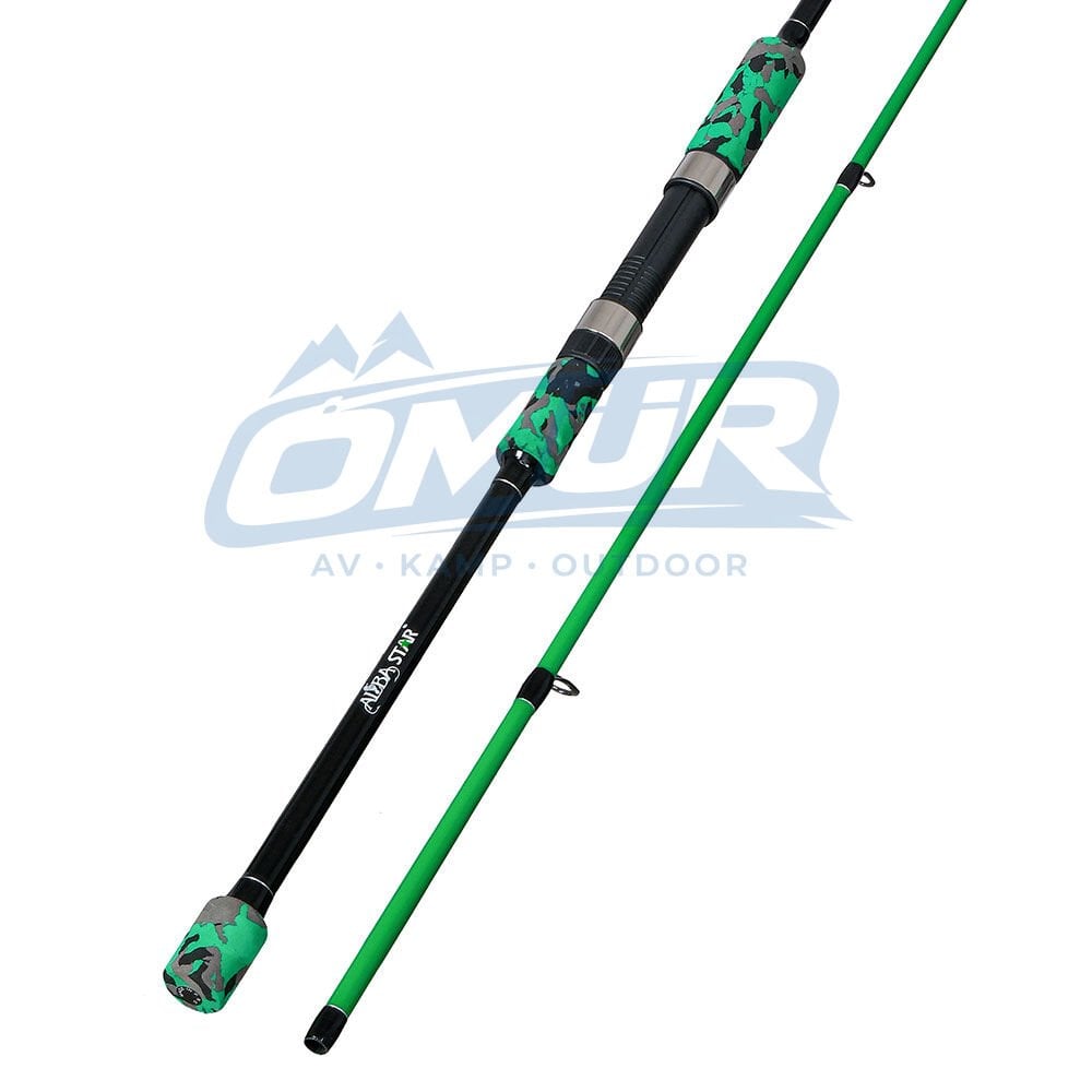 Albastar Target Camo Spin Olta Kamışı 240 cm / 10-30 gr Atarlı