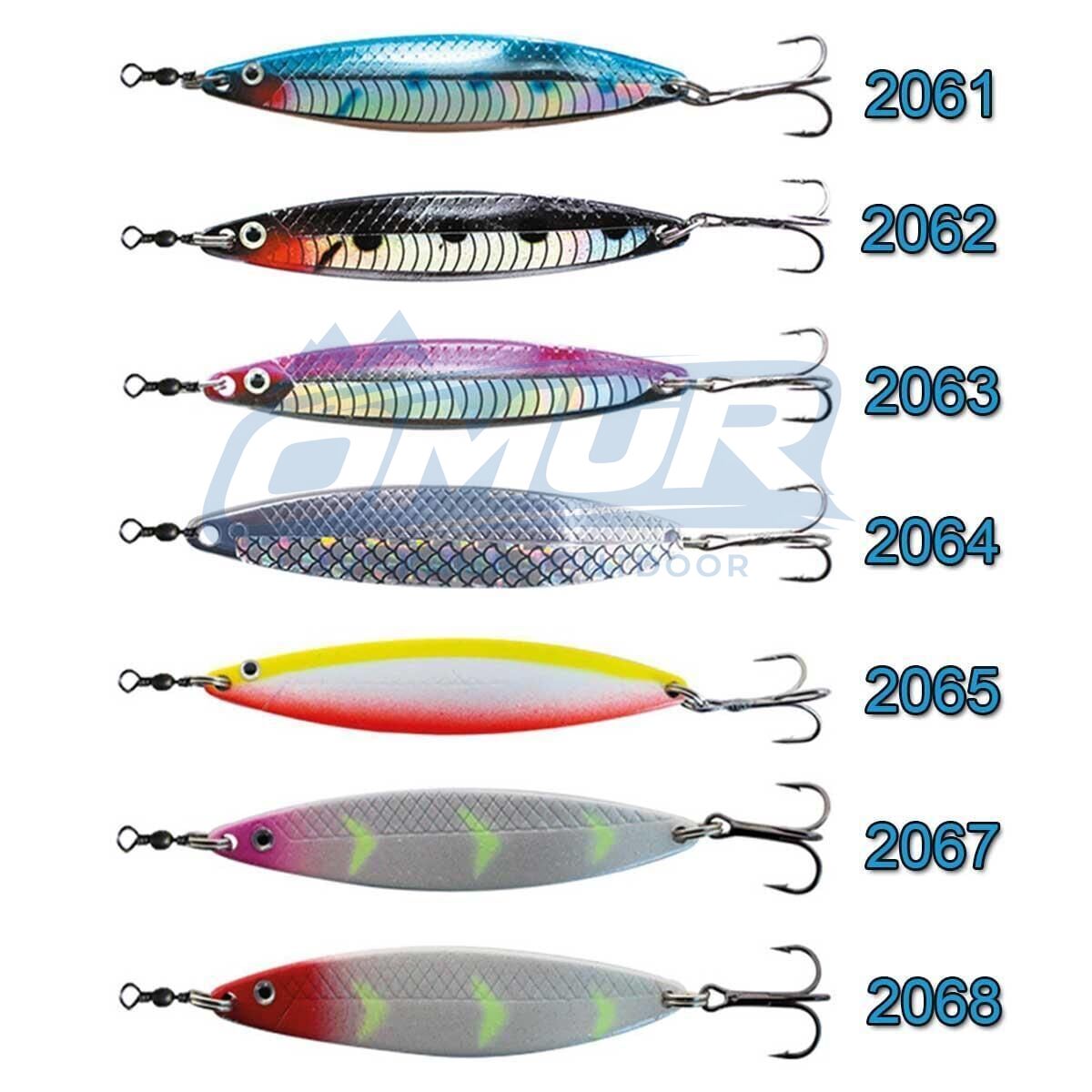 EF&FE Blue Fish Kaşık 28 gr - 2063 Renk Kodu