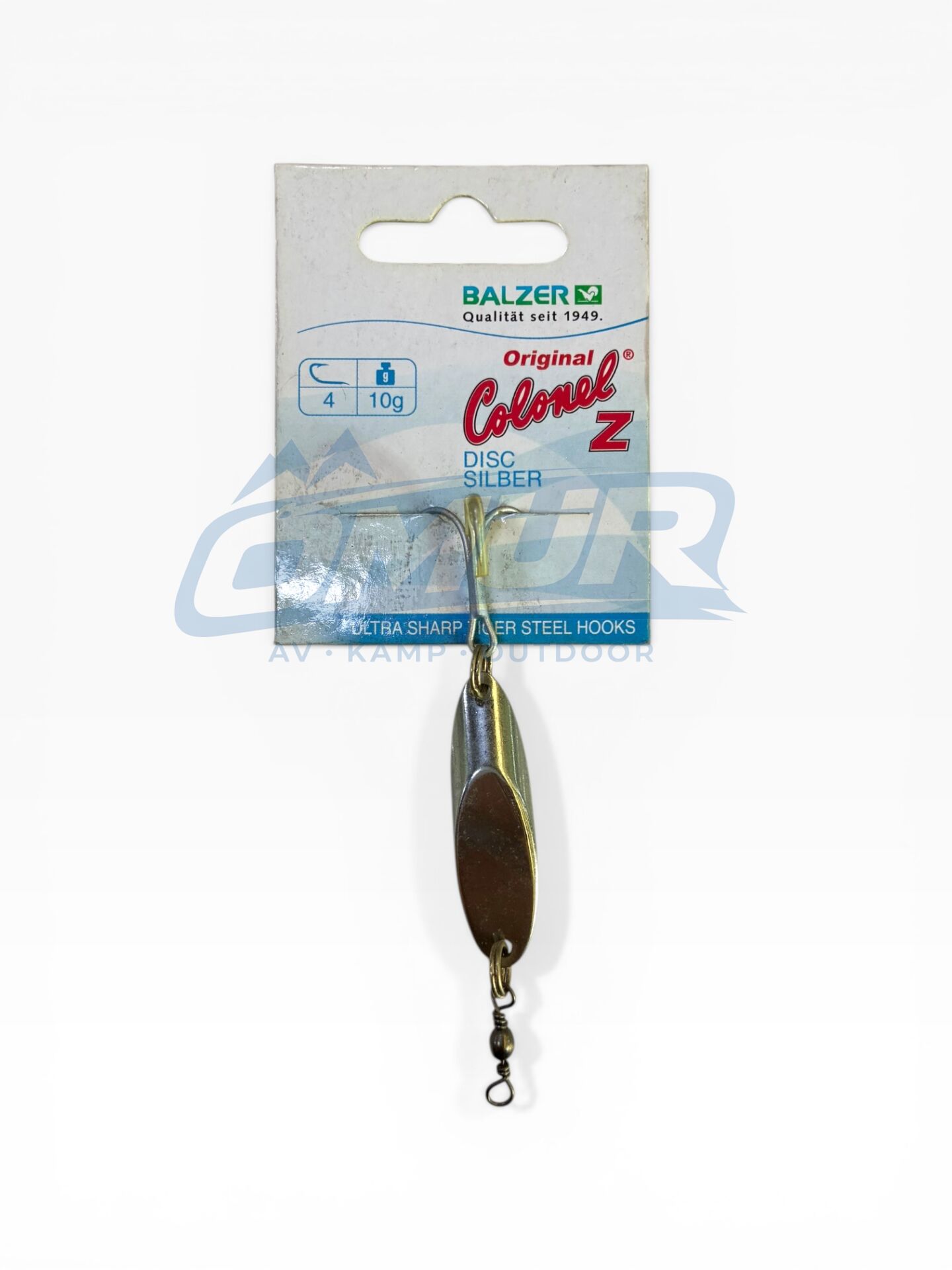Balzer Original Colonel Z Disc Kaşık - 10 gr / Gümüş