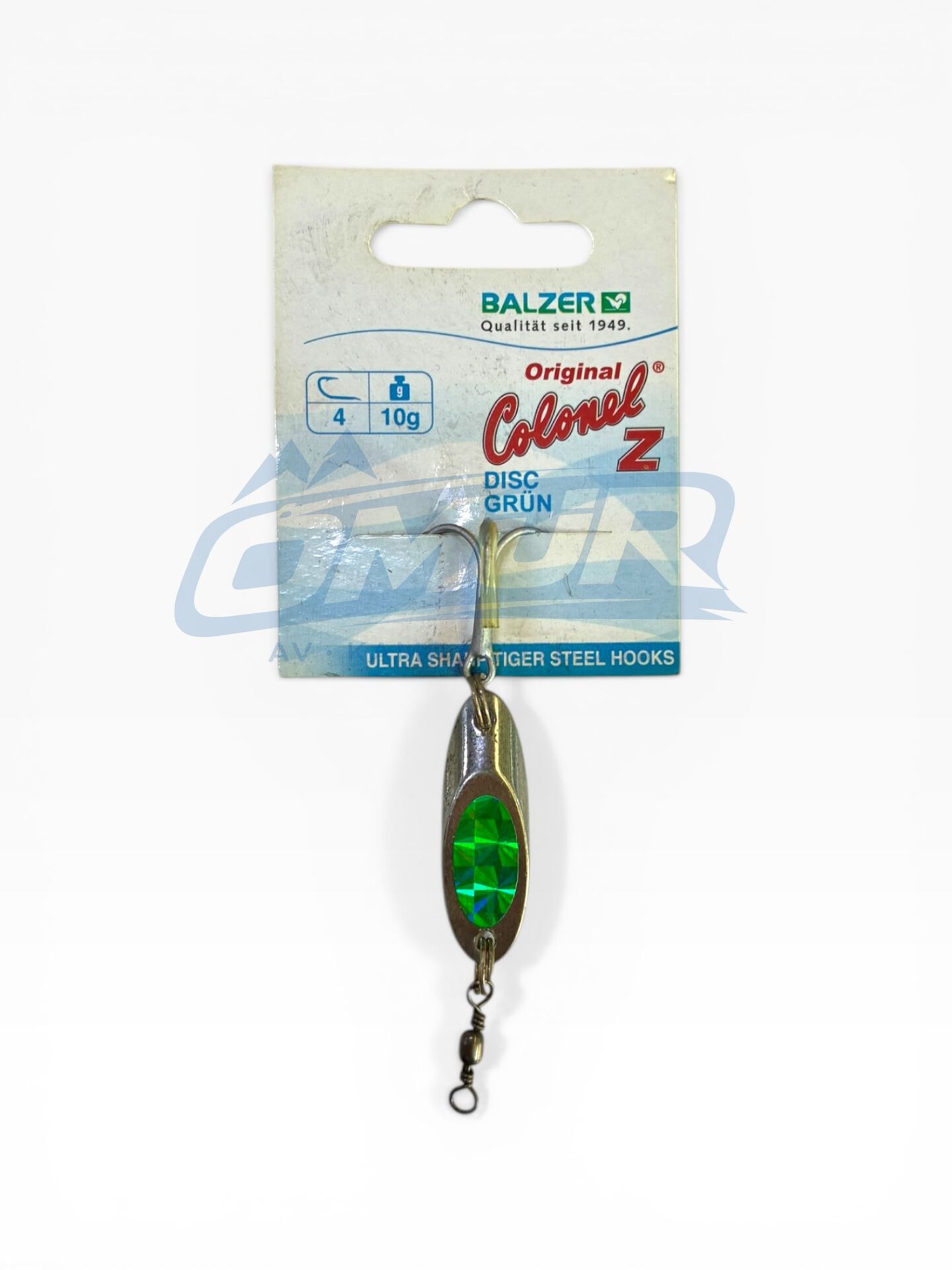 Balzer Original Colonel Z Disc Kaşık - 10 gr / Yeşil