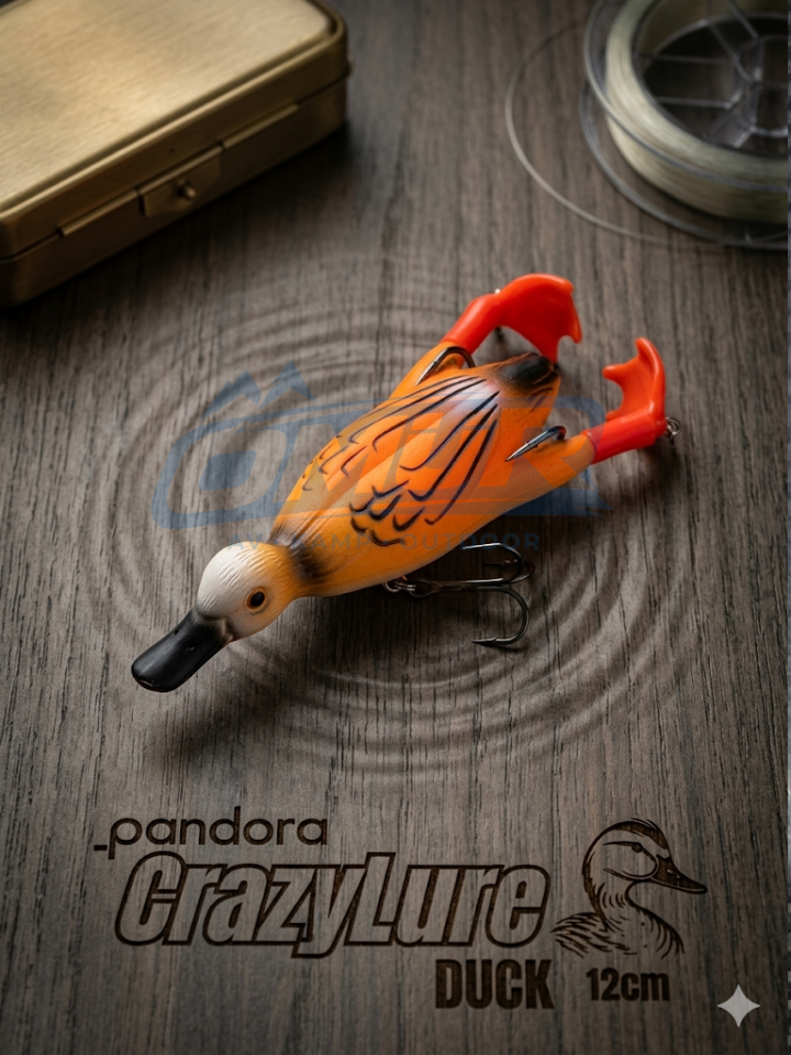 Pandora CrazyLure Duck 12cm Su Üstü Ördek Sahte Yem